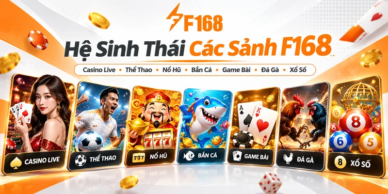 Hệ Sinh Thái Các Sảnh F168