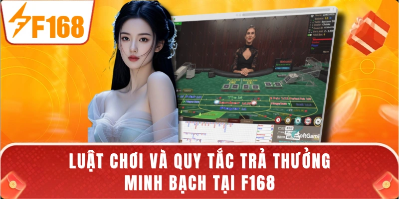 Luật chơi và quy tắc trả thưởng minh bạch tại F168